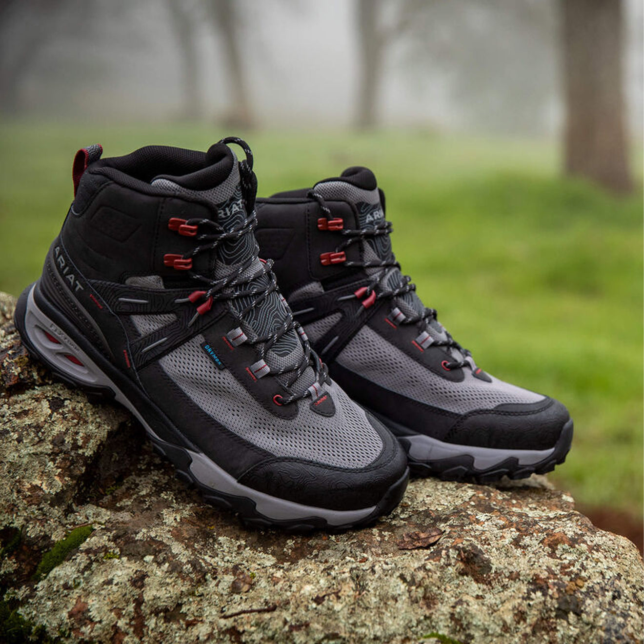 Ariat Traverse Mid Waterproof Hiking Boot Black