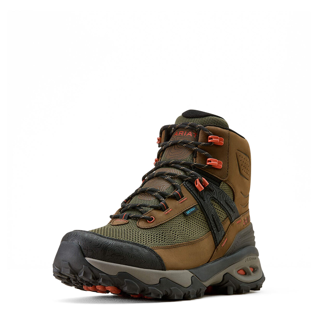 Ariat Traverse Mid Waterproof Hiking Boot Brown Bark