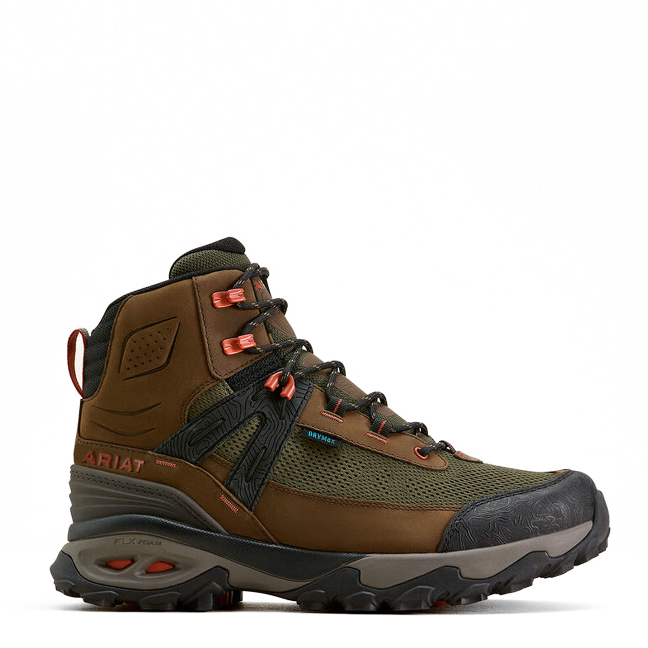Ariat Traverse Mid Waterproof Hiking Boot Brown Bark