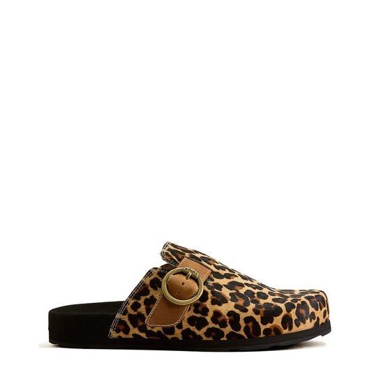 Ariat Womens Country Mule Leopard Hair On