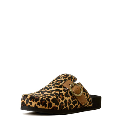 Ariat Womens Country Mule Leopard Hair On