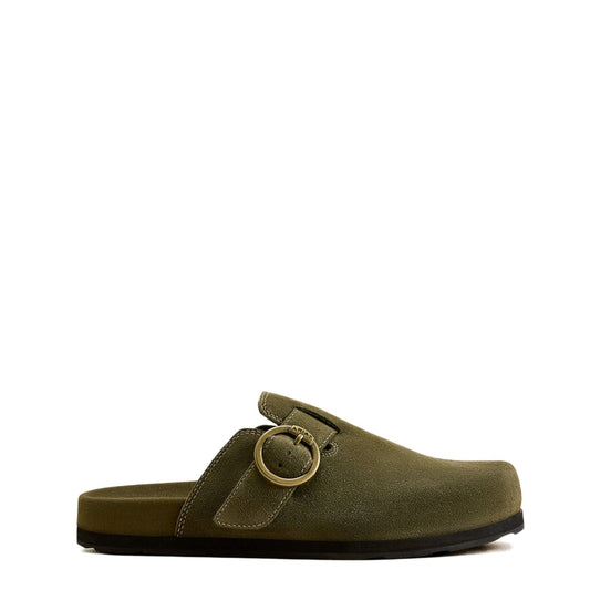 Ariat Womens Country Mule Olive Suede