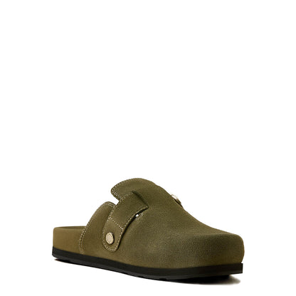 Ariat Womens Country Mule Olive Suede