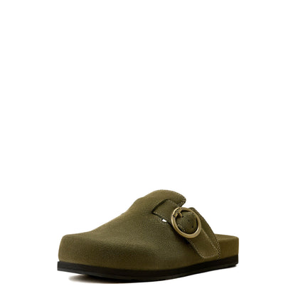 Ariat Womens Country Mule Olive Suede