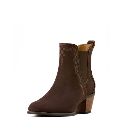 Ariat Womens Demi Boot Chocolate Suede - The Sporting Lodge