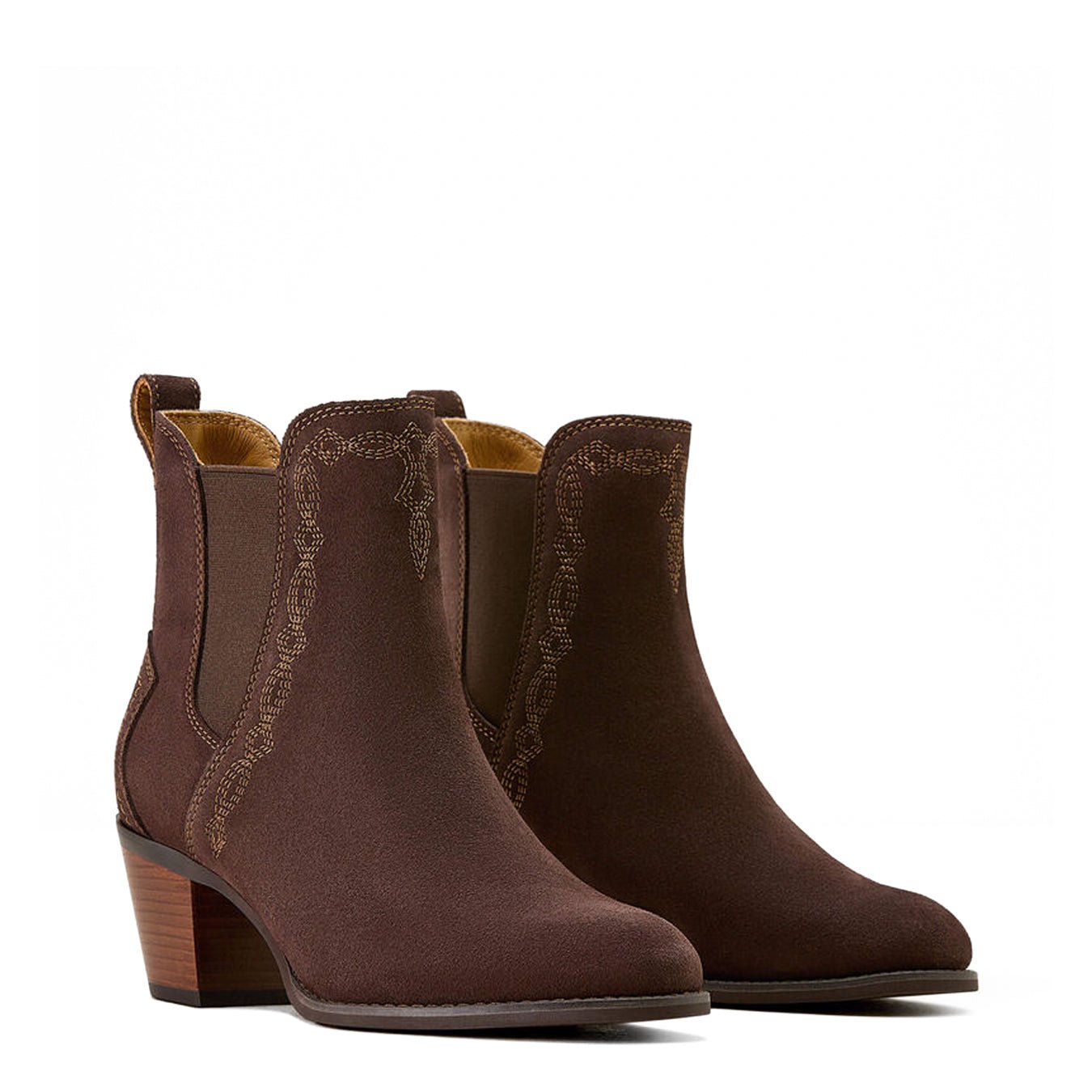 Ariat Womens Demi Boot Chocolate Suede - The Sporting Lodge