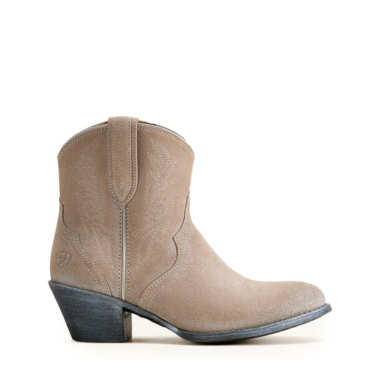 Ariat Womens Harlan Western Boot Granite Grey Suede - The Sporting Lodge