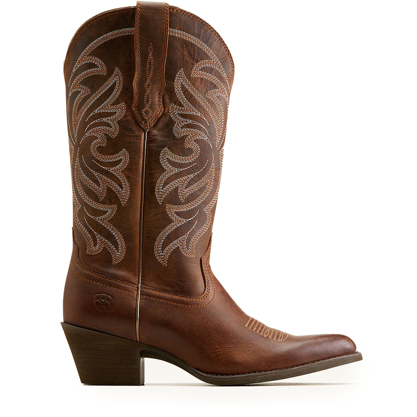 Ariat Womens Heritage J Toe Stretchfit Western Boot Sassy Brown - The Sporting Lodge