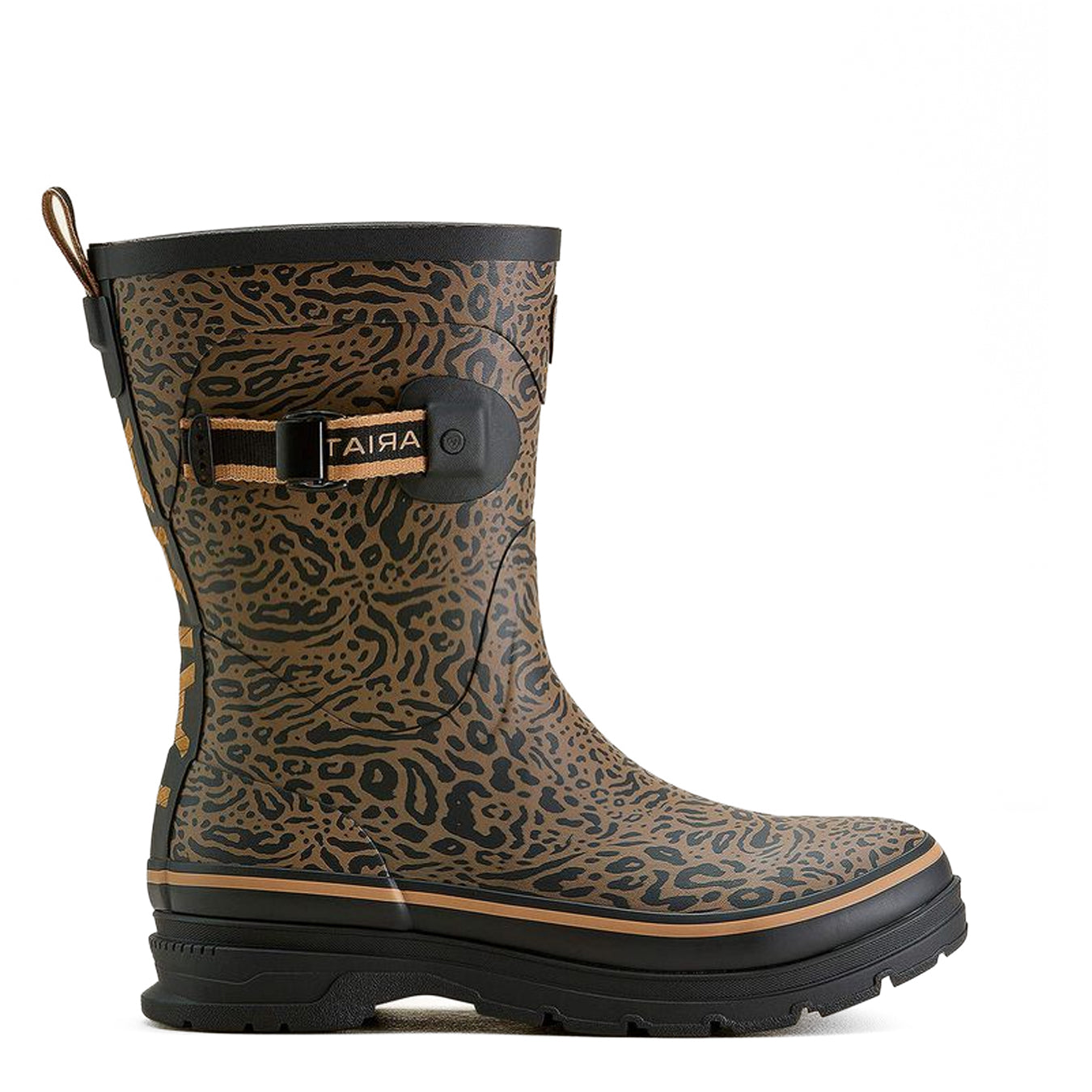 Ariat Womens Kelmarsh Mid Rubber Boot Ocelot Print