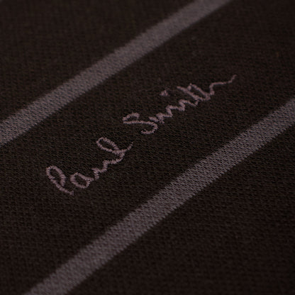 Paul Smith Cotton-Modal Stripe Lounge T-Shirt Black