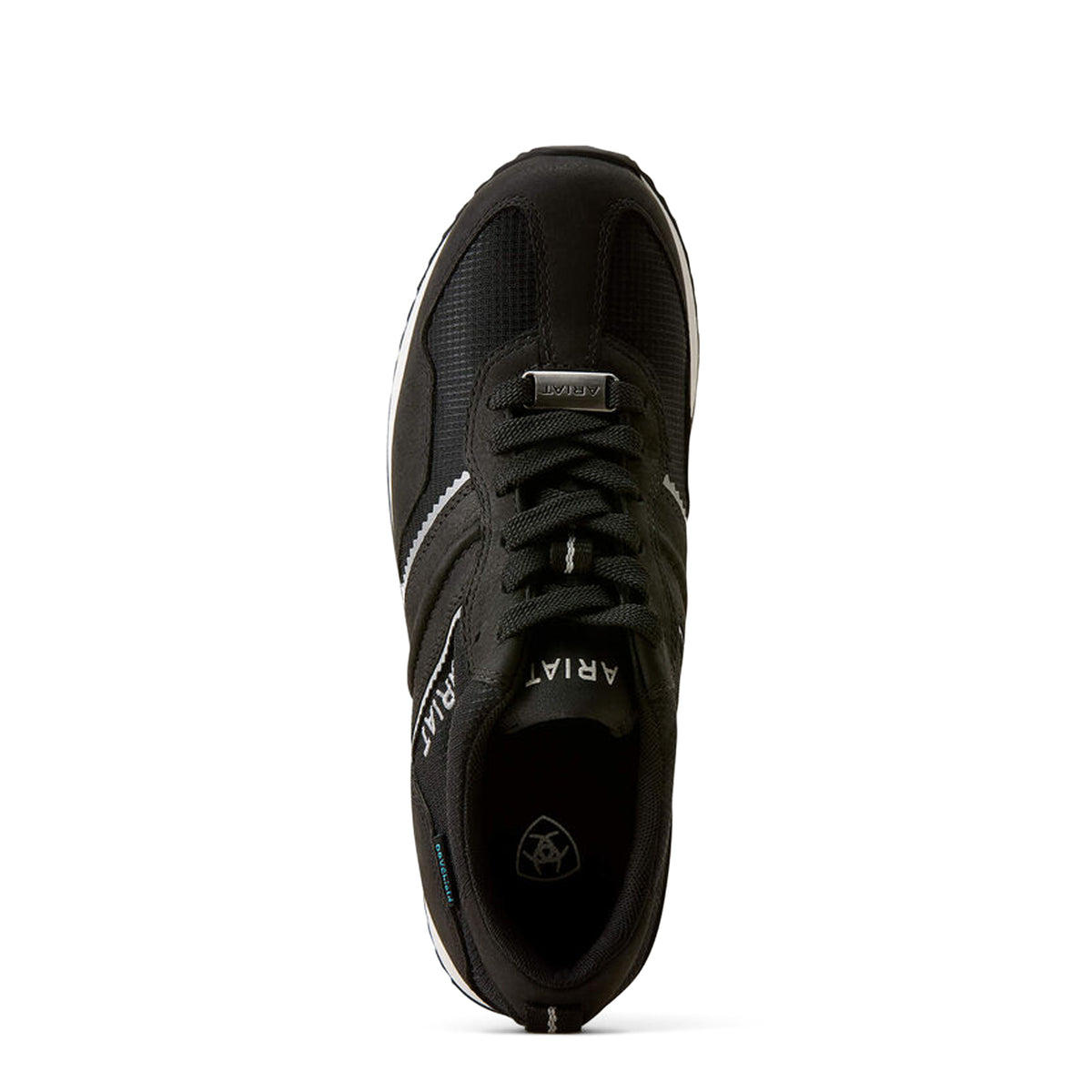 Ariat Womens Ranch Runner Waterproof Shoe Carbon Black