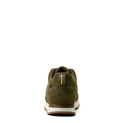 Ariat Womens Ranch Runner Waterproof Shoe Olive Night