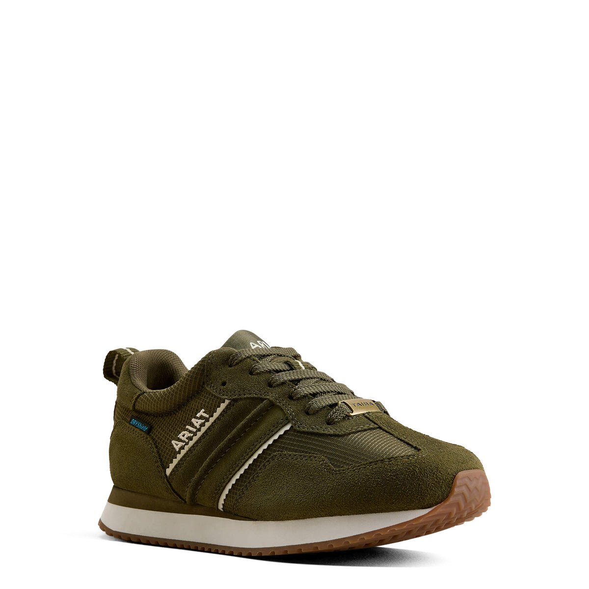 Ariat Womens Ranch Runner Waterproof Shoe Olive Night