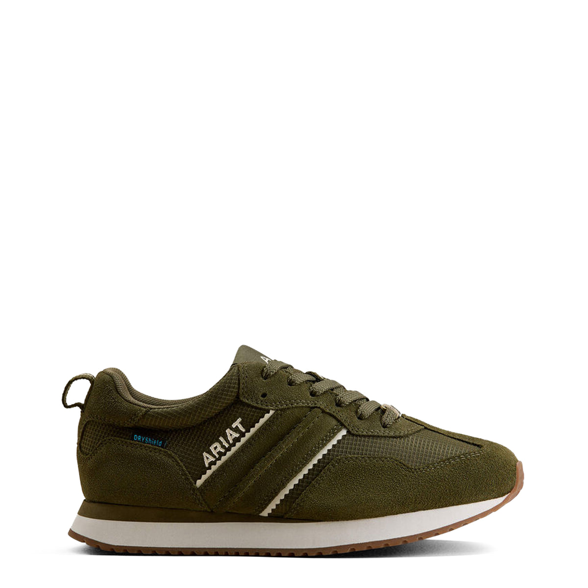 Ariat Womens Ranch Runner Waterproof Shoe Olive Night