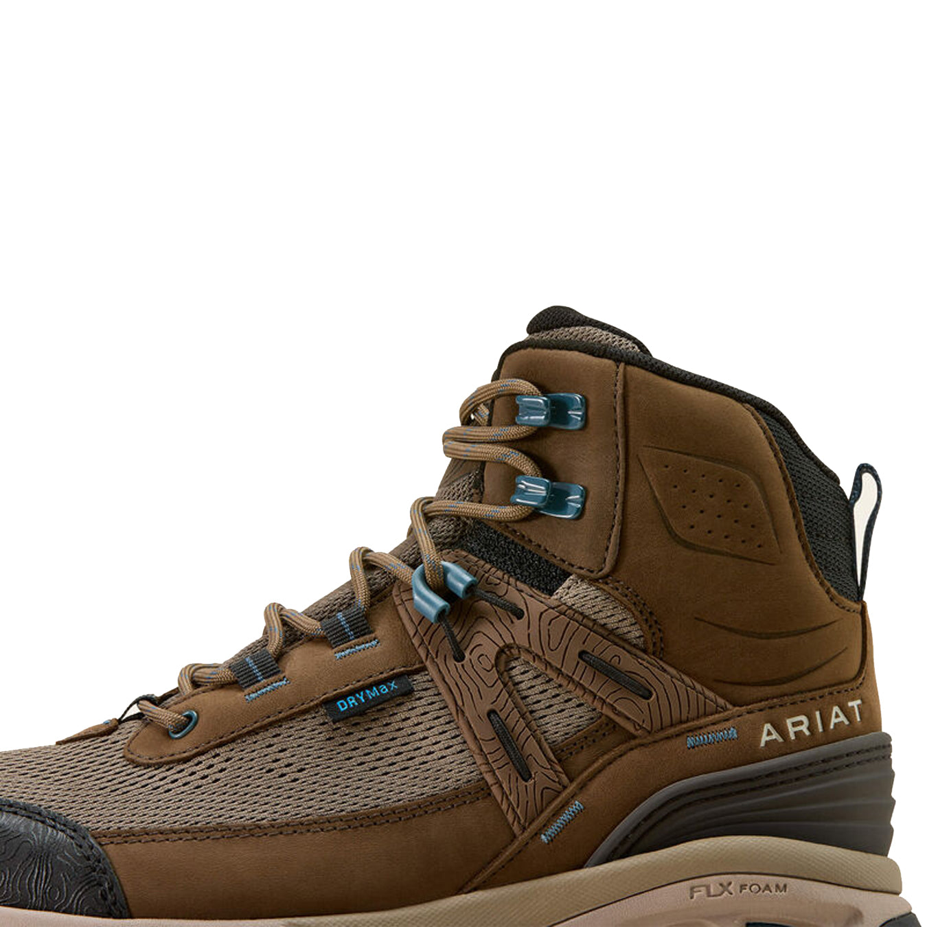 Ariat Womens Traverse Mid Waterproof Hiking Boot Brown Bark