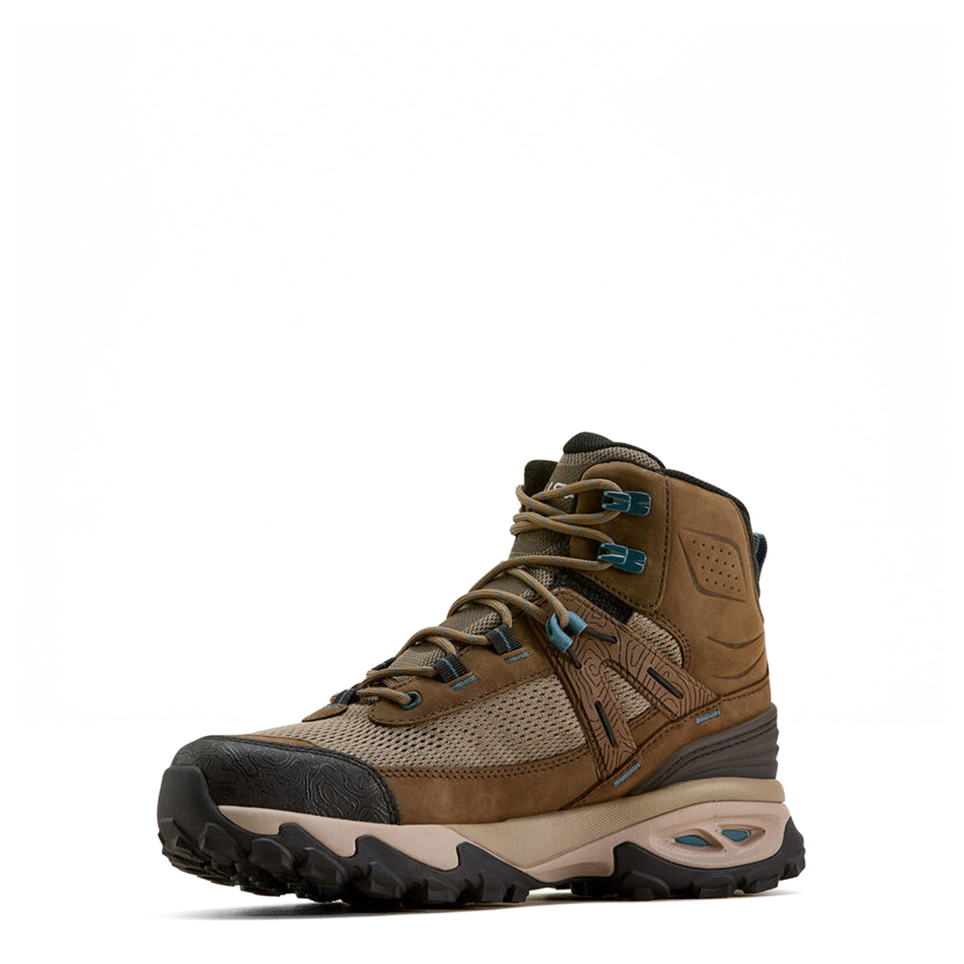 Ariat Womens Traverse Mid Waterproof Hiking Boot Brown Bark