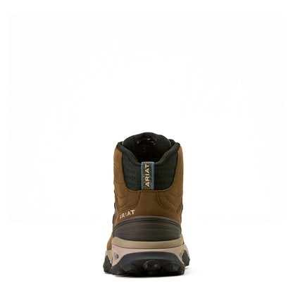 Ariat Womens Traverse Mid Waterproof Hiking Boot Brown Bark