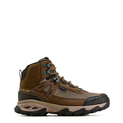 Ariat Womens Traverse Mid Waterproof Hiking Boot Brown Bark