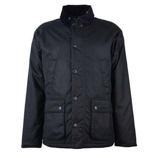 Barbour Ambleside Wax Jacket Navy - The Sporting Lodge