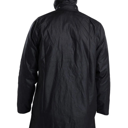 Barbour Beaufort Wax Jacket Black - The Sporting Lodge