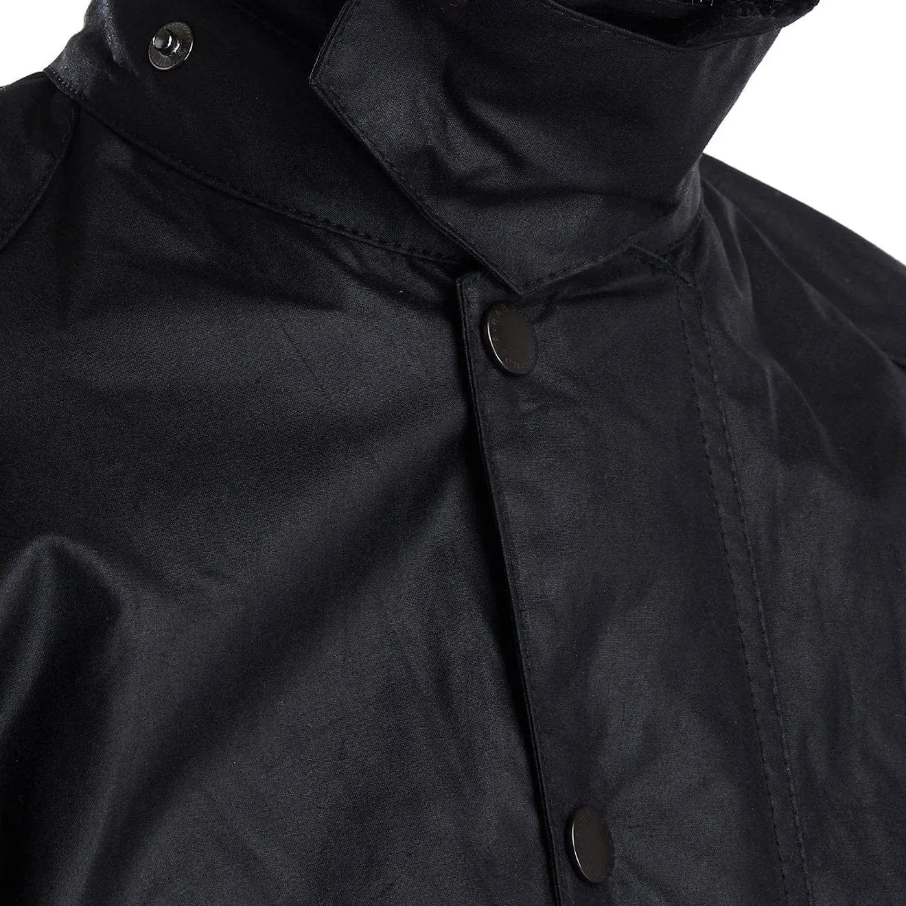 Barbour Beaufort Wax Jacket Black - The Sporting Lodge