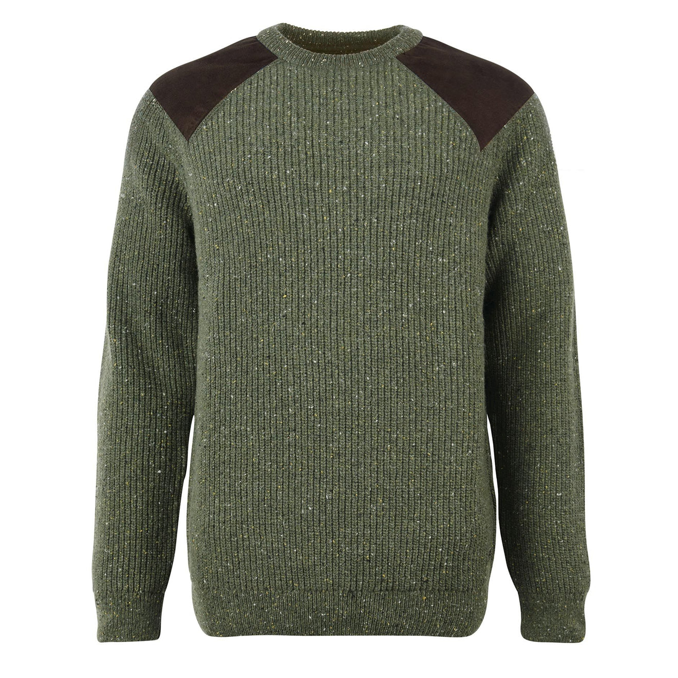 Neck Sweater Barbour Jumper Mens Green Barbour New Tyne Mens Crew