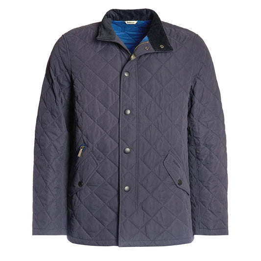 Barbour Shoveler Quilt Jacket Navy - The Sporting Lodge