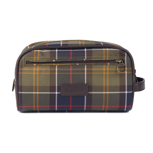 Barbour Washbag Classic Tartan - The Sporting Lodge