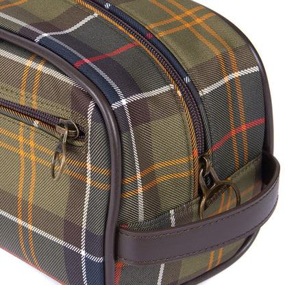 Barbour Washbag Classic Tartan - The Sporting Lodge