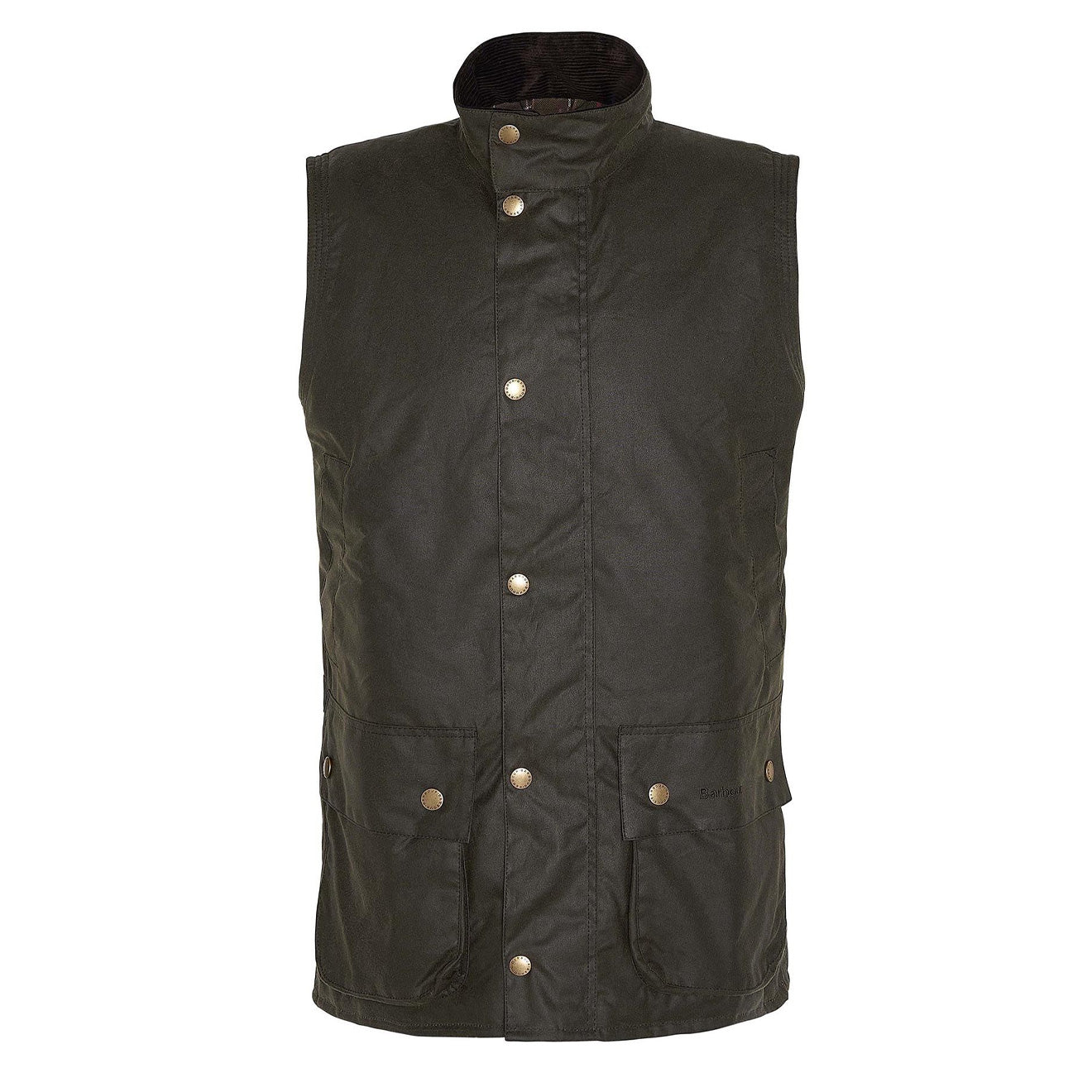 Barbour Westmorland Wax Gilet Archive Olive - The Sporting Lodge