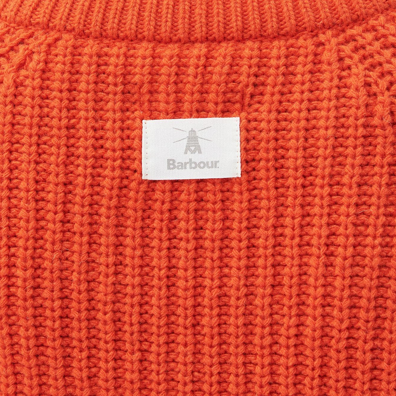 Barbour sweater womens Orange sale