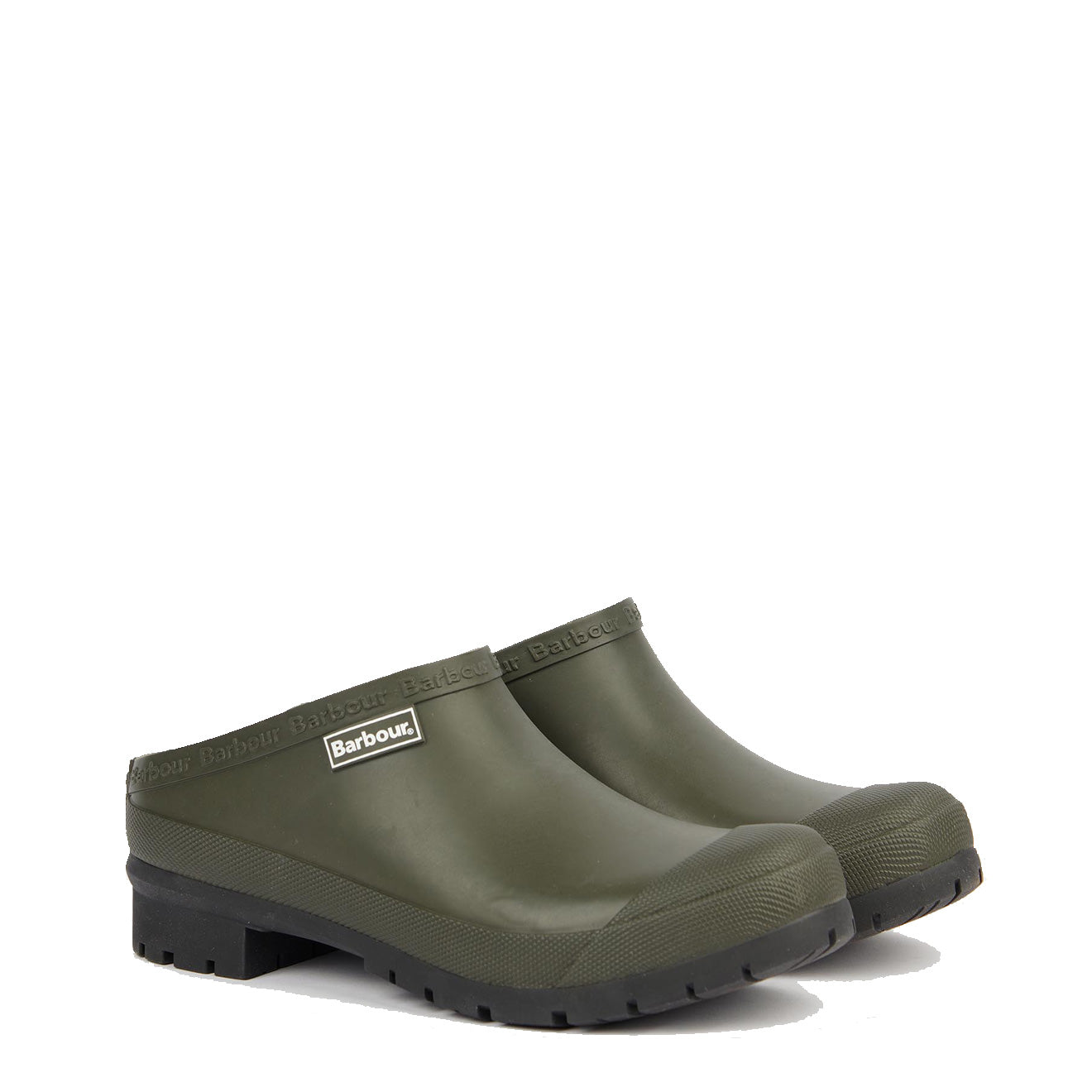 Barbour Womens Quinn Slip On Wellington Olive - The Sporting Lodge