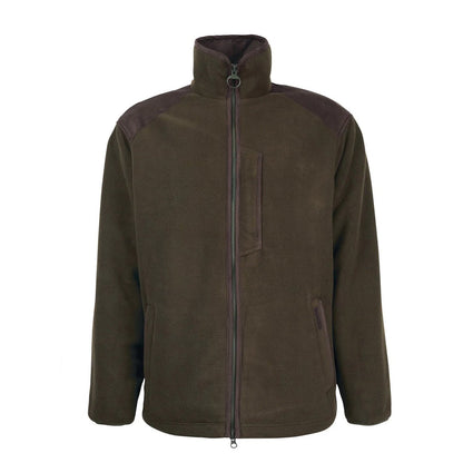 Barbour Active Fleece Jacket Olive front product view