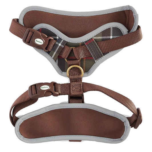 Barbour Adjustable Tartan Dog Harness Classic Tartan - The Sporting Lodge