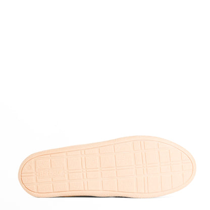 Barbour Albert Slipper Camel Suede