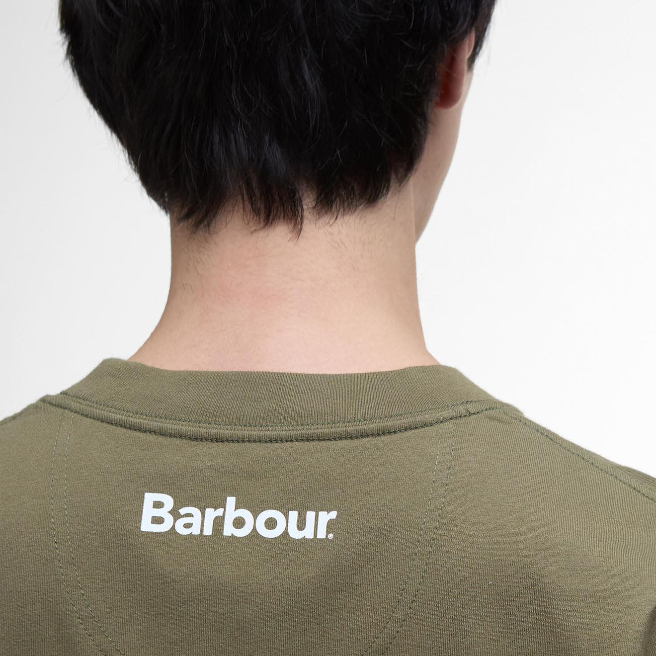 Barbour All-Weather Graphic Fit T-Shirt Mid Olive - The Sporting Lodge