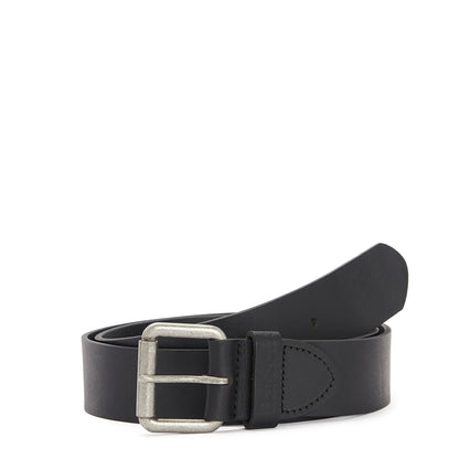Barbour Allanton Leather Belt Black