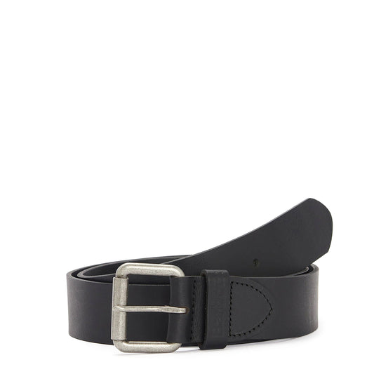 Barbour Allanton Leather Belt Black