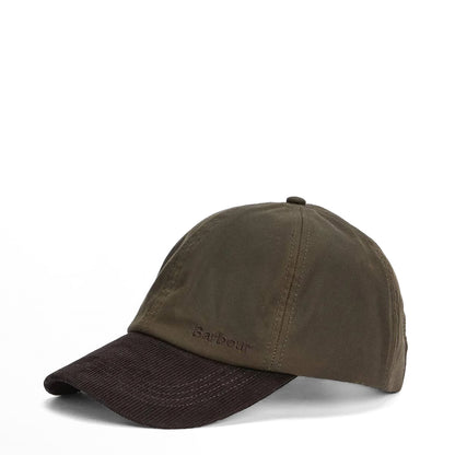 Barbour Ashby Cap Olive/Brown