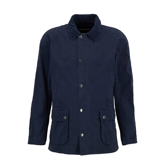 Barbour Ashby Casual Jacket Navy - The Sporting Lodge