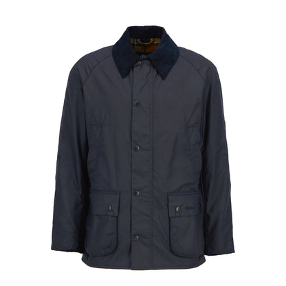 Barbour Ashby Waxed Jacket Navy