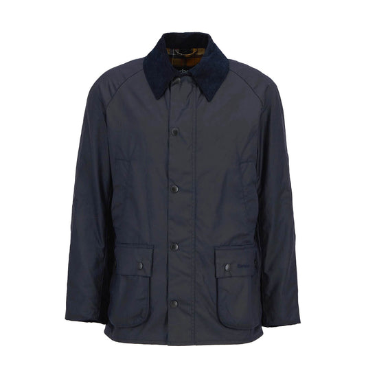Barbour Ashby Waxed Jacket Navy