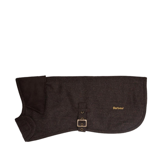 Barbour Barlow Tweed Dog Coat Brown