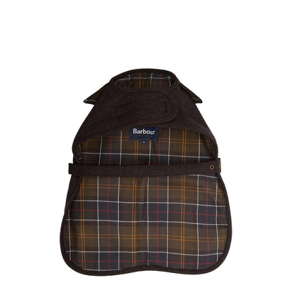 Barbour Barlow Tweed Dog Coat Brown