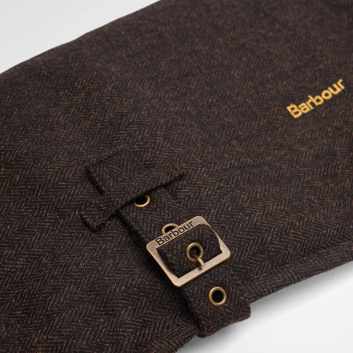 Barbour Barlow Tweed Dog Coat Brown