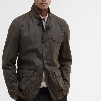 Barbour Beacon Sports Jacket Olive - The Sporting Lodge