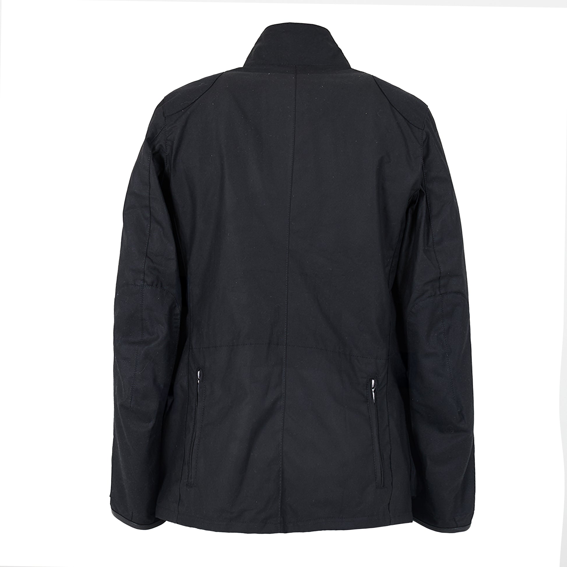 Barbour Beacon Sports Wax Jacket Black - The Sporting Lodge