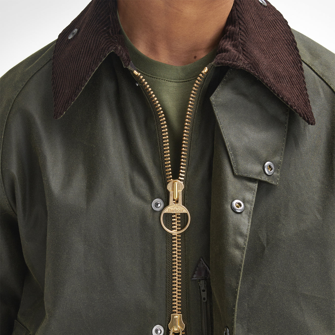 Barbour Beaufort Wax Jacket Archive Olive | The Sporting Lodge
