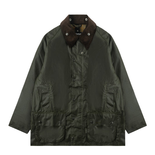 Barbour Beaufort Wax Jacket Archive Olive
