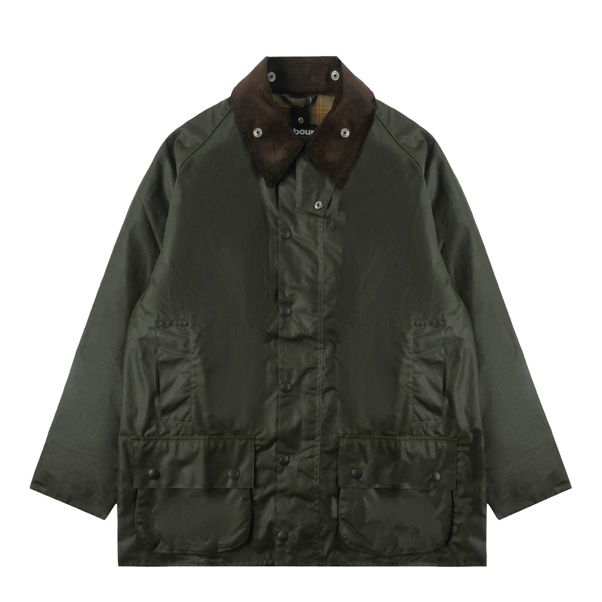 Barbour Beaufort Wax Jacket Archive Olive - The Sporting Lodge